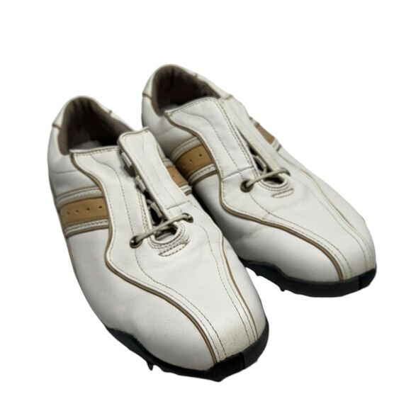 FootJoy Golf Shoes Women’s Size 7.5W White Lopro Collection FJ Athleisure Casual - Picture 3 of 10